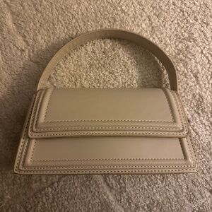 Zara White Mini City Bag